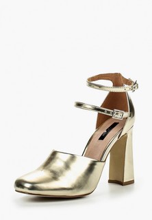 Туфли LOST INK DANCER DOUBLE STRAP BLOCK HEELED SHOE