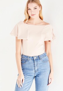 Топ Lost Ink Petite P FITTED RUFFLE CROP TOP