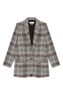 Серый жакет в клетку Ice Isabel Marant