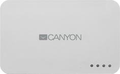 Портативное зарядное устройство Canyon CNE-CPB78W 7800 мАч (белый)