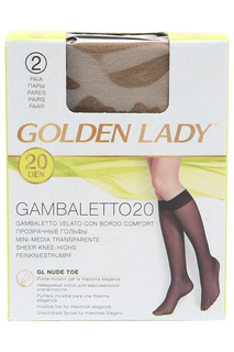 Гольфы 20 ден, 2 шт GOLDEN LADY