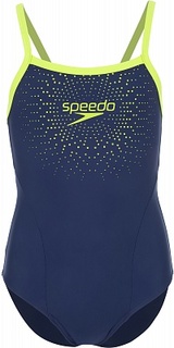 Купальник для девочек Speedo GalaLogo Thinstrap Muscleback