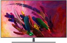 QLED-телевизор SAMSUNG QE65Q7FNAUXRU &quot;R&quot;, 65&quot;, Ultra HD 4K (2160p), серебристый