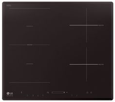 Индукционная варочная панель LG HU642VH, индукционная, независимая, черный