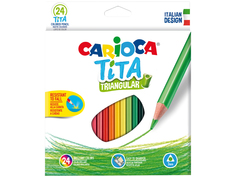 Карандаши цветные Carioca Tita 24 цвета 42787 / 262580