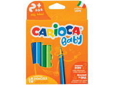 Карандаши цветные Carioca Baby 10 цветов 42819 / 262577