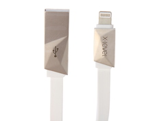 Аксессуар X-Level Diamond Series USB - Lightning 1.2m White 2028-010