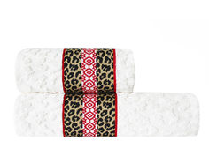 Полотенце Arya Wild Life 70x140 Ecru TRK111300020167