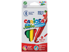 Фломастеры Carioca Jumbo 6 цветов 40568 / 151462