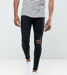 Черные обтягивающие джинсы Rose London эксклюзивно для ASOS - Черный