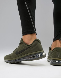 Зеленые кроссовки Nike Running Air Max 2017 aq8628-300 - Зеленый