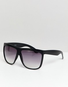 Черные квадратные солнцезащитные очки ASOS DESIGN - Черный