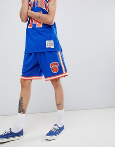 Баскетбольные шорты Mitchell & Ness NBA New York Knicks - Синий