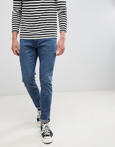 Выбеленные джинсы скинни Abercrombie & Fitch - Синий