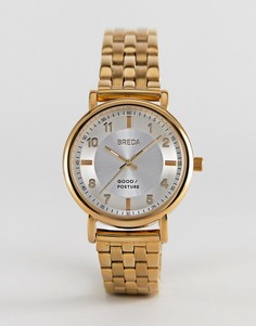 Позолоченные часы Breda Unisex - Золотой