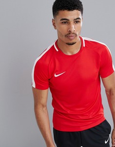 Красная футболка Nike Football Dry Academy 832967-657 - Красный