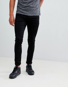 Черные джинсы суперскинни Pull&Bear - Черный Pull&;Bear