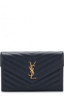 Сумка Monogram Envelope mini из стеганой кожи Saint Laurent