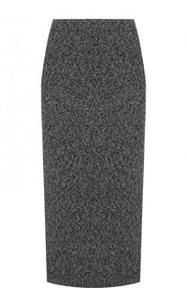 Вязаная юбка-миди из смеси шерсти и кашемира Tak.Ori