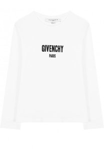 Лонгслив джерси с логотипом бренда Givenchy