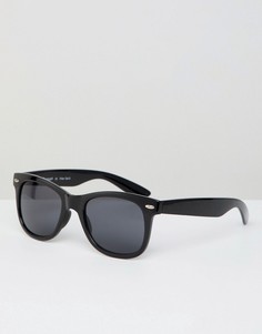 Квадратные солнцезащитные очки в стиле ретро AJ Morgan - Черный