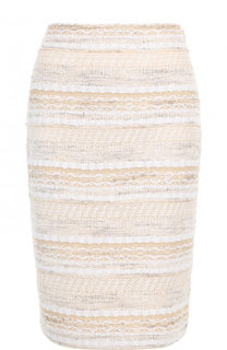 Вязаная юбка-карандаш на молнии St. John