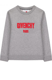 Хлопковый свитшот с вышивкой Givenchy