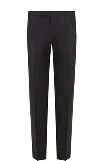 Шерстяные брюки прямого кроя Ermenegildo Zegna