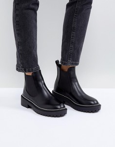 Черные ботинки челси с заклепками RAID - Черный