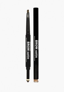 Набор для макияжа бровей Alvin Dor карандаш+пудра Brow Satin Тон 01 medium brown