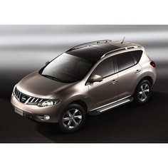 Пороги Bmw-Style Rival для Nissan Murano (2009-2016), 173 см, алюминий, D173AL.4108.2