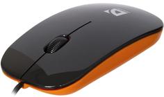 Мышь Defender MM-440 (черно-оранжевый)