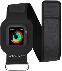 Чехол Twelve South Action Sleeve Armband L для Apple Watch 38 мм (черный)