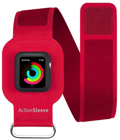 Чехол Twelve South Action Sleeve Armband L для Apple Watch 38 мм (красный)