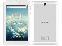 Планшет Digma Plane 7563N 4G PS7178ML Silver (MediaTek MTK8735V 1.0 GHz/1024Mb/16Gb/GPS/LTE/3G/Wi-Fi/Bluetooth/Cam/7.0/1280x800/Android) 1014232