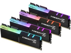 Модуль памяти G.Skill Trident Z RGB DDR4 4000MHz PC4-32000 CL17 - 32Gb KIT (4x8Gb) F4-4000C17Q-32GTZR