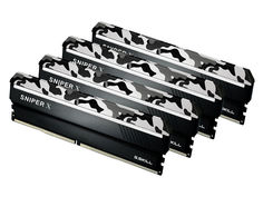 Модуль памяти G.Skill Sniper X DDR4 DIMM 3000MHz PC4-24000 CL16 - 32Gb KIT (4x8Gb) F4-3000C16Q-32GSXWB