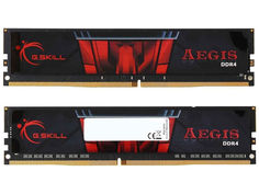 Модуль памяти G.Skill Aegis DDR4 DIMM 2400MHz PC4-19200 CL17 - 8Gb KIT (2x4Gb) F4-2400C17D-8GIS