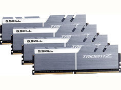 Модуль памяти G.Skill Trident Z DDR4 4133MHz PC4-33000 CL19 - 32Gb KIT (4x8Gb) F4-4133C19Q-32GTZSWF