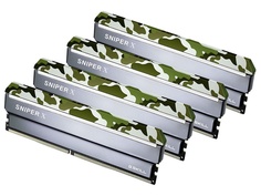 Модуль памяти G.Skill Sniper X DDR4 DIMM 2400MHz PC4-19200 CL17 - 32Gb KIT (4x8Gb) F4-2400C17Q-32GSXF