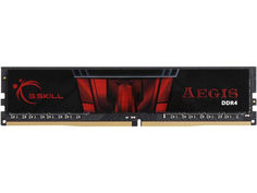 Модуль памяти G.Skill Aegis DDR4 DIMM 2400MHz PC4-19200 CL15 - 4Gb F4-2400C15S-4GIS