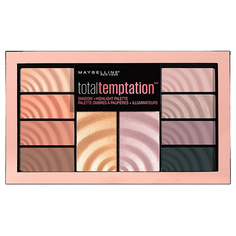 Палетка теней для век MAYBELLINE TOTAL TEMPTATION