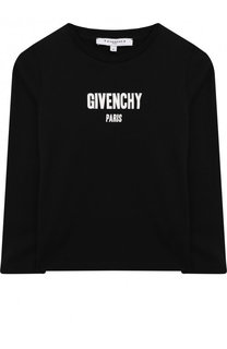Лонгслив джерси с логотипом бренда Givenchy