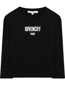 Лонгслив джерси с логотипом бренда Givenchy