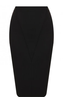 Однотонная юбка-карандаш на молнии Givenchy