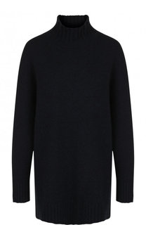Удлиненный кашемировый пуловер с высоким воротником Pringle Of Scotland