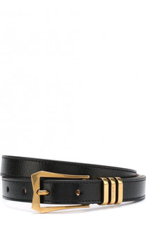 Кожаный ремень с металлической пряжкой Givenchy