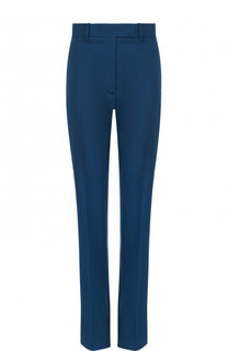 Однотонные шерстяные брюки со стрелками CALVIN KLEIN 205W39NYC