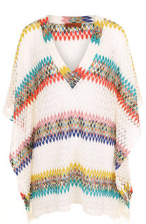 Туника свободного кроя с V-образным вырезом Missoni