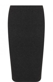 Однотонная юбка-карандаш из шерсти D.Exterior